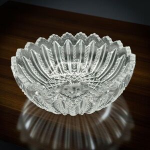 Duncan & Miller Antique Crystal Bowl
 Intricately Cut Crystal Bowl Discontinued
